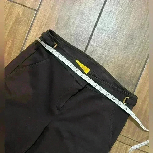 ST JOHN Yellow Label Trouser Brown Pant - Picture 2 of 5